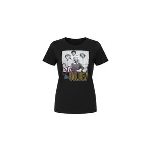The Golden Girls Graphic Tee Womens XS Black Stay Golden ABC Studios Shirt